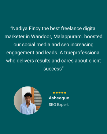 Best Freelance Digital Marketer In Wandoor Malappuram-testimonial